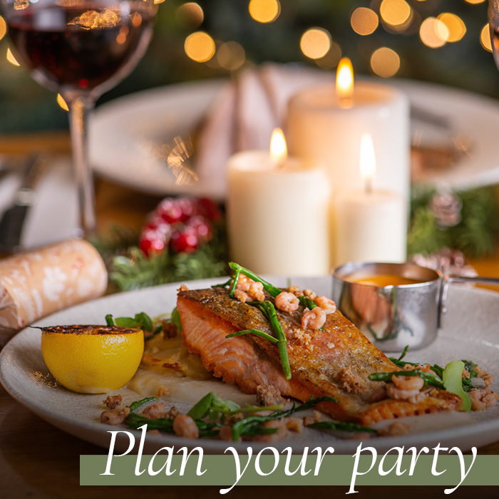Make a group booking. Christmas at The Spaniards Inn in London
