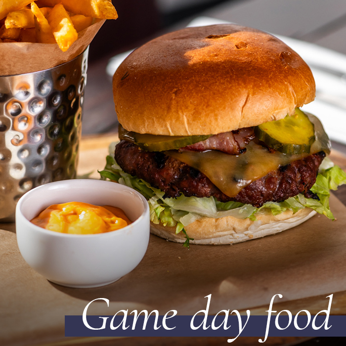 Game Day Food Six Nations in The Spaniards Inn